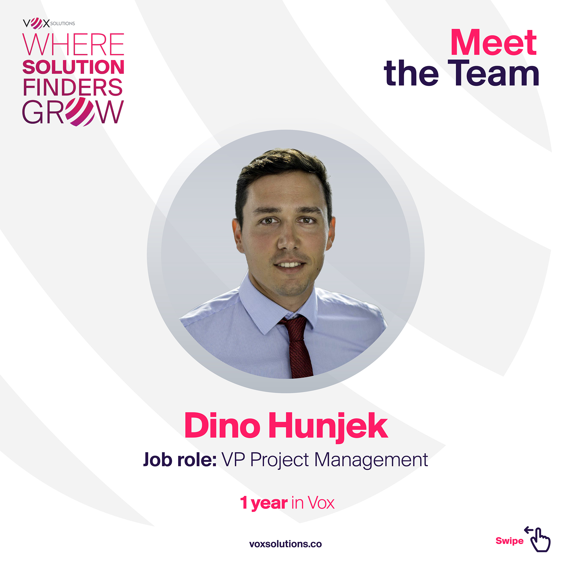 Meet the Vox Team Dino Hunjek