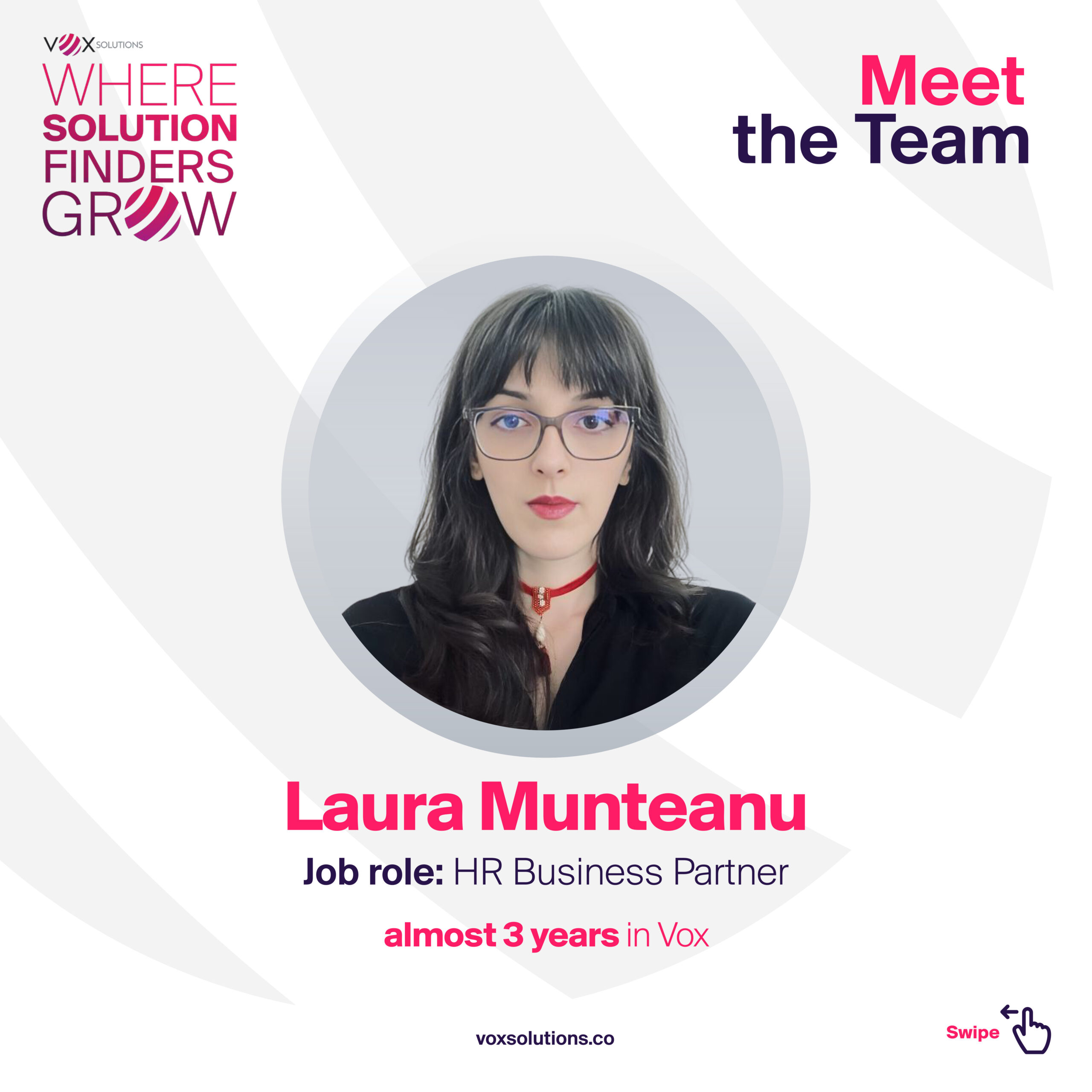 Vox Team - Meet the Team project